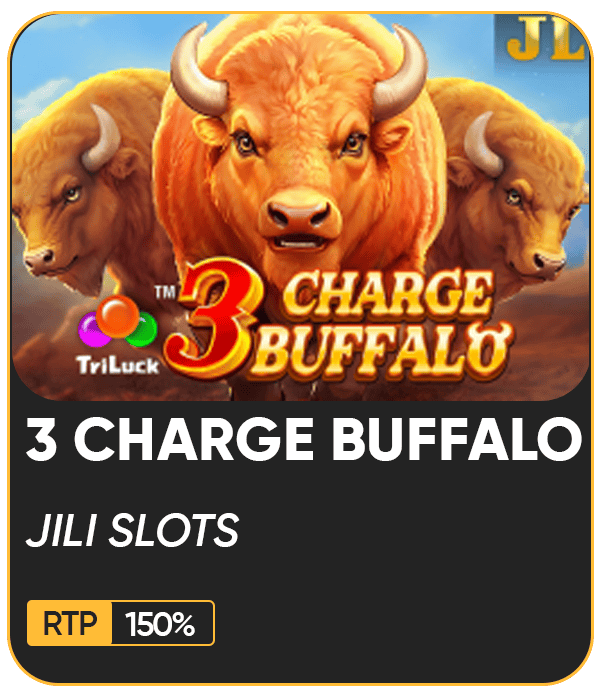 3 Charge Buffalo — Jili game on PTK99